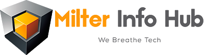 logo and tagline of Milter Info Hub's website