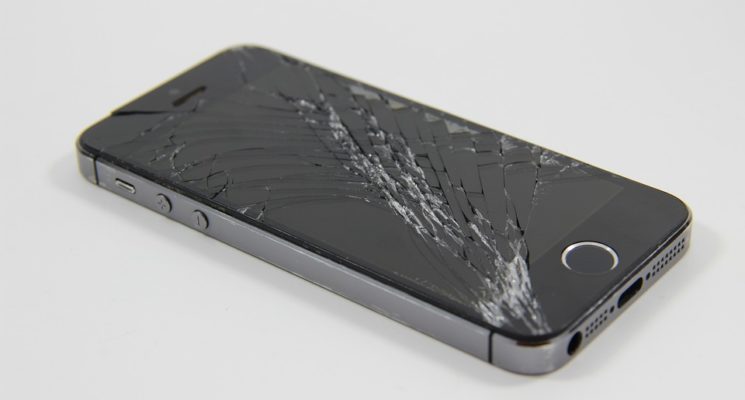broken iPhone